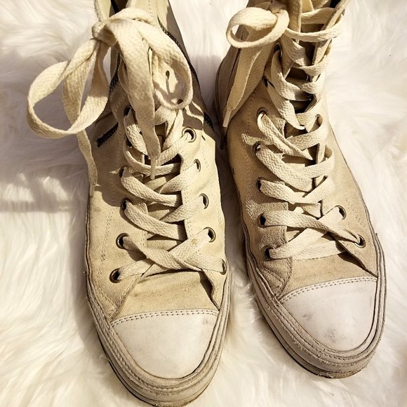 Ann Demeulemeester Calfskin Double Zip High Top - Picture 2 of 5